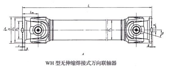無伸縮焊接式萬(wan) 向聯軸器